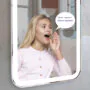 Зеркало AZARIO Мальта-VOICE 550х800 голосовое управление, подогрев, сенсорный выключатель с функцией диммера (LED-00002615) — фото №4