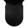 Унитаз-компакт Azario Black Queen 370х605х800 безободковый, с быстросъемным сиденьем микролифт, черный матовый (AZ-8380) — фото №6