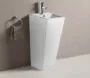 Раковина напольная AZARIO FRETTA SQUARE 440х380х835 отдельностоящая, прямоугольная (AZ-303) — фото №2