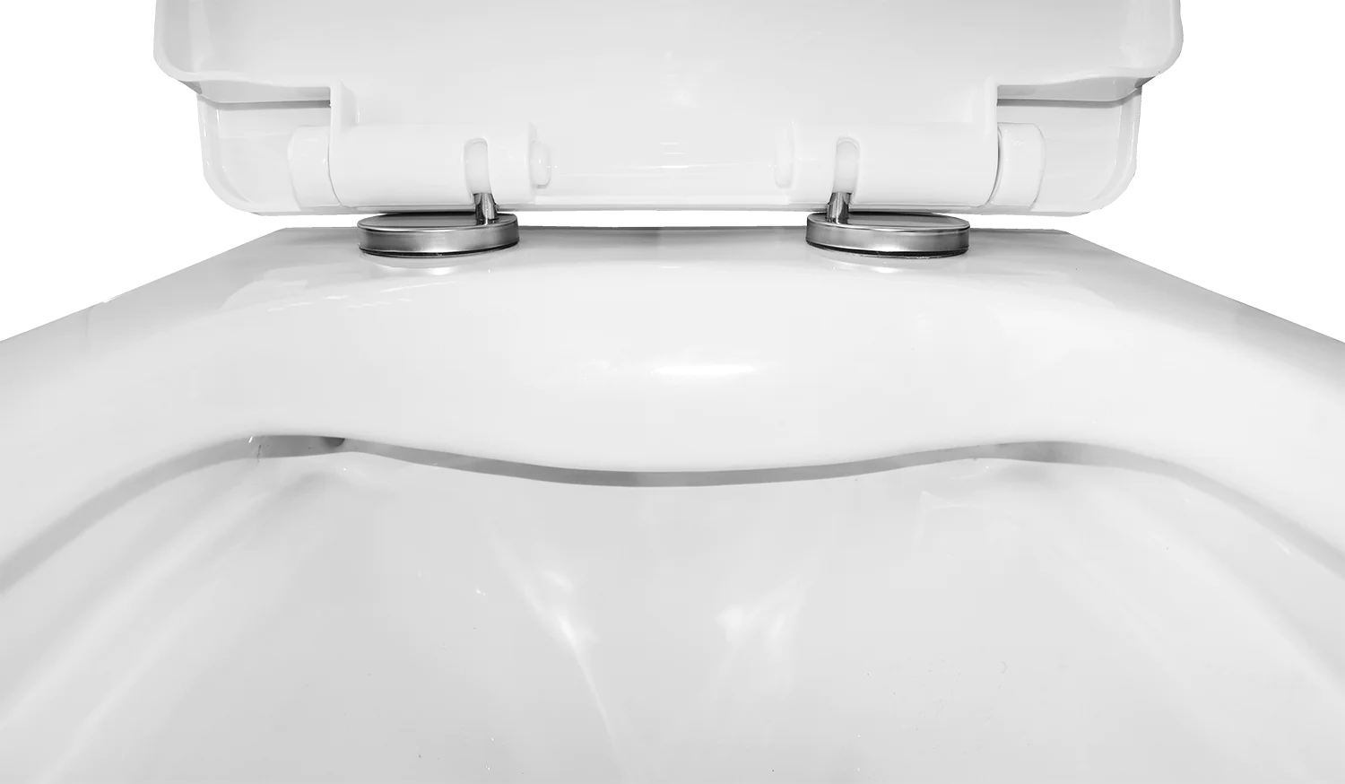 Унитаз подвесной Azario PRO 360х480х3500 безободковый, c быстросъемным сиденьем микролифт полипропилен (CS-1049SB) — фото №6