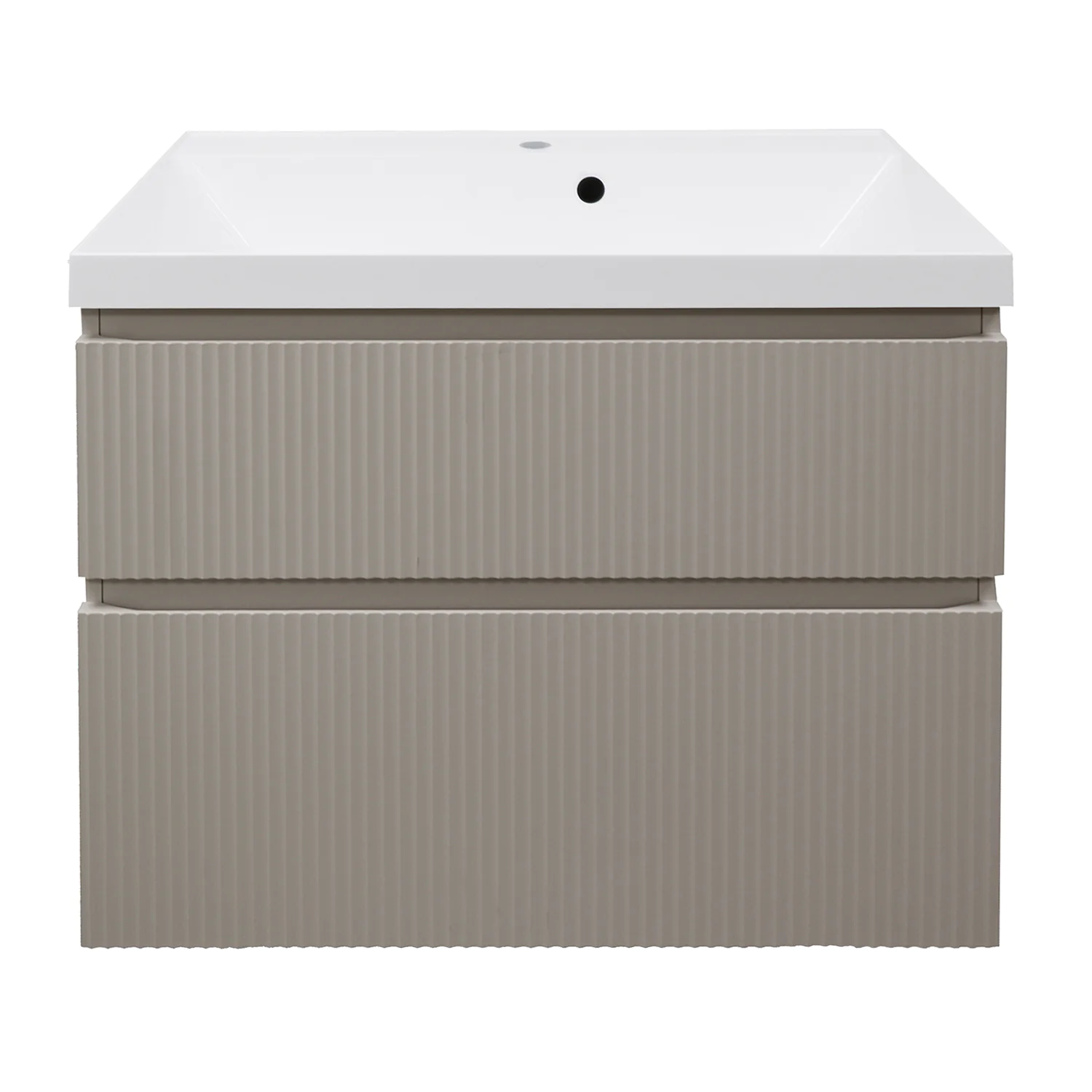 Комплект Azario Тумба Viola 80/2 подвесная БЕЖЕВЫЙ под раковину Астория 80 (CS00097144) — фото №4