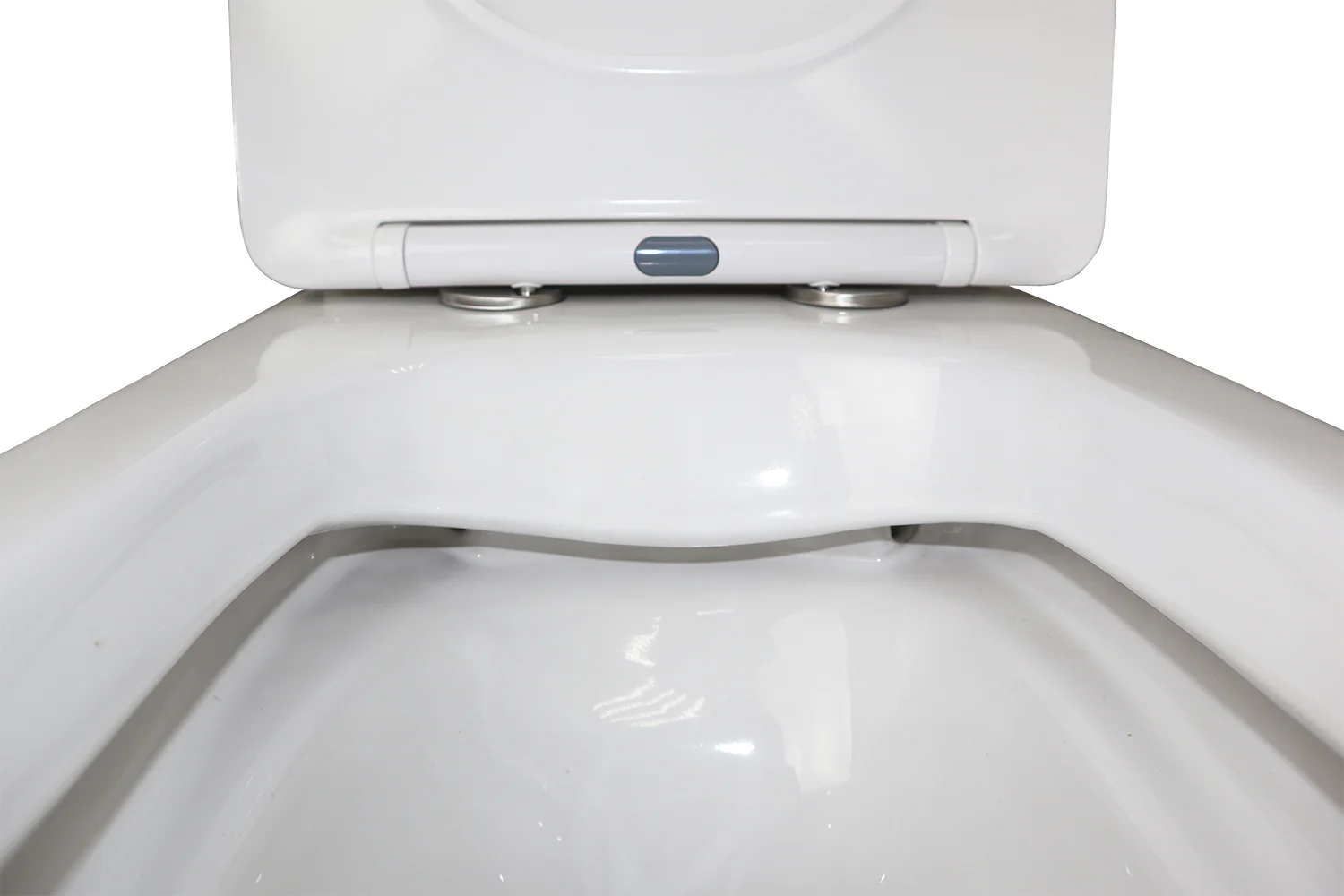 Унитаз-компакт Azario FRETTA Square N 340х650х770 напольный, безободковый, c быстросъемным сиденьем микролифт (AZ-1038A N) — фото №7