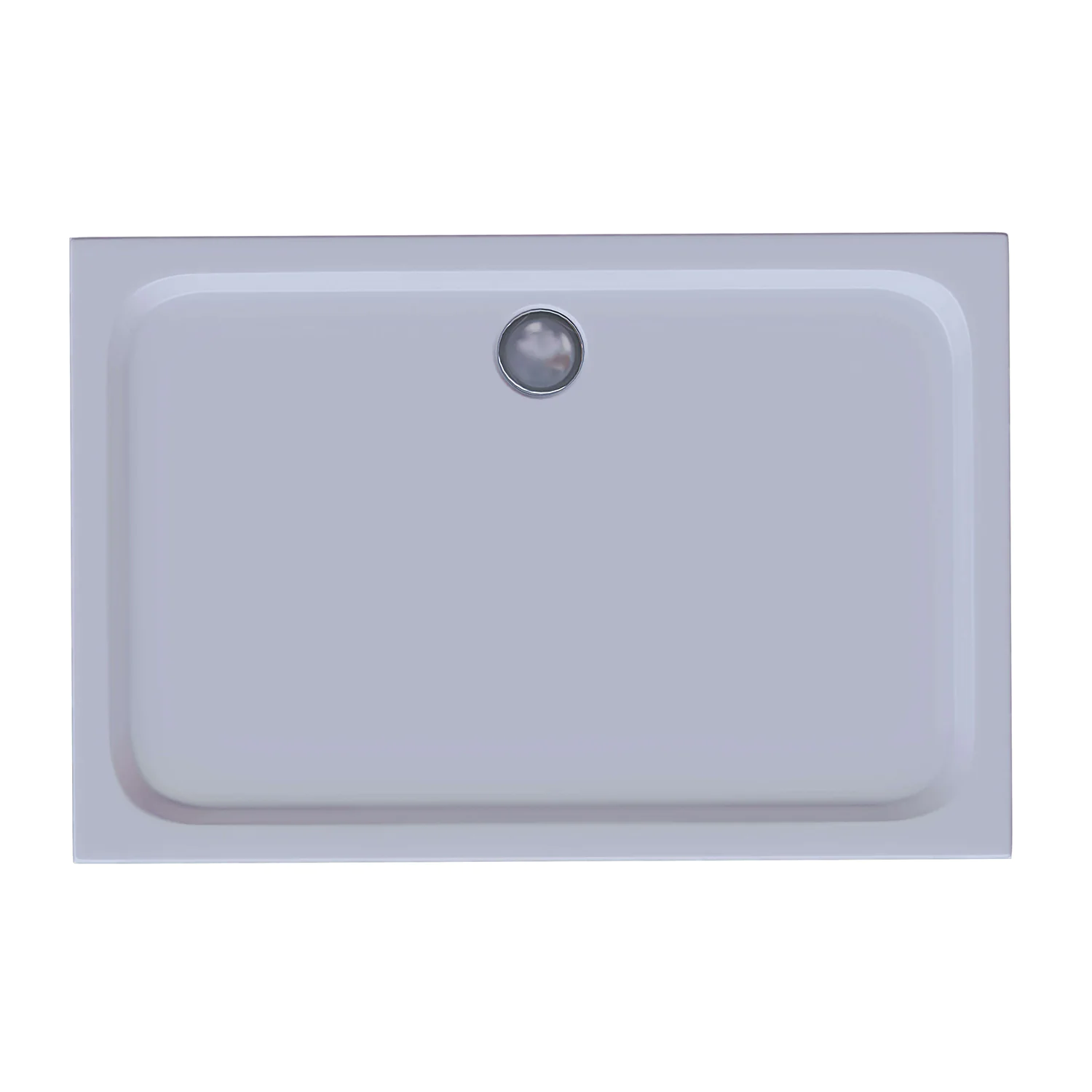 Поддон акриловый, прямоугольный, с ножками и съемной панелью. БЕЗ СИФОНА. 120*80*15 (AZ.P.120.7) — фото №1