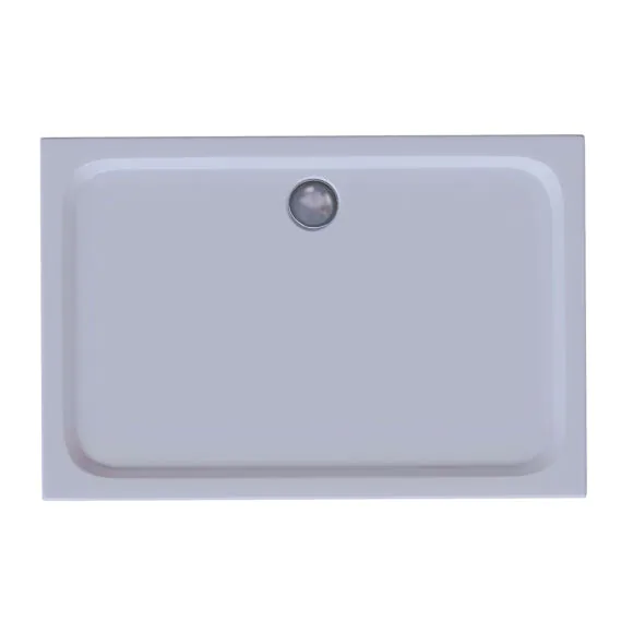 Поддон акриловый, прямоугольный, с ножками и съемной панелью. БЕЗ СИФОНА. 110*90*15 (AZ.P.110.10)