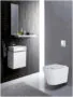Сет 3 в 1 инсталляция Grohe Rapid SL с клавишей смыва + подвесной унитаз Azario Teramo c быстросъемным сиденьем микролифт (38772001+AZ-0053) — фото №4