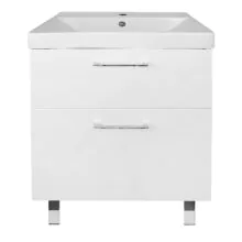 Комплект Azario Тумба Ника 60 Н 610х480х860 напольная, с раковиной Tempo 60 (CS00091368)