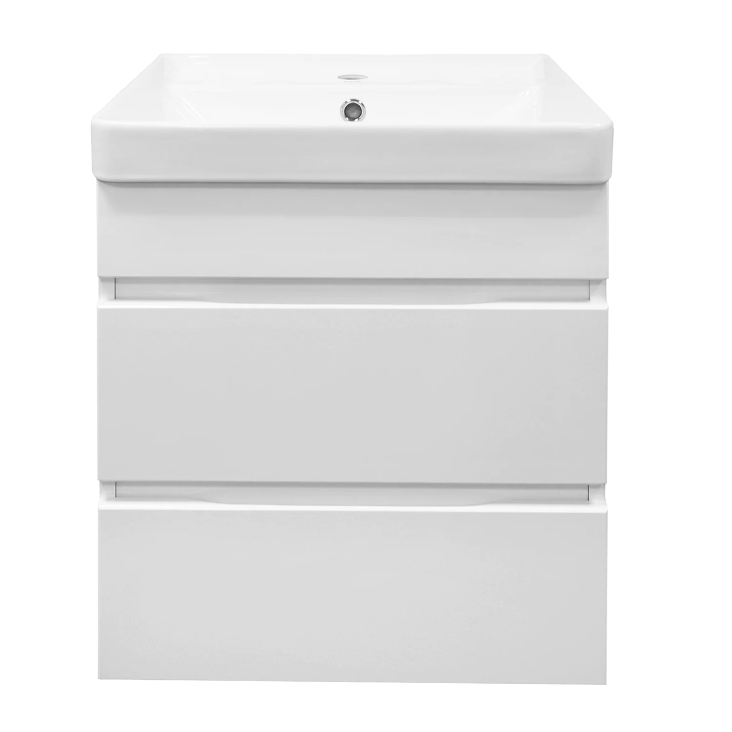 Тумба Azario Эстима 50/2 подвесная БЕЗ РАКОВИНЫ Monte 50 (CS00094628) — фото №4