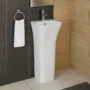 Раковина напольная Azario FRETTA SQUARE 340х340х835 отдельностоящая (AZ-515) — фото №2