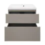 Комплект Azario Тумба Viola 80/2 подвесная БЕЖЕВЫЙ под раковину Астория 80 (CS00097144) — фото №3