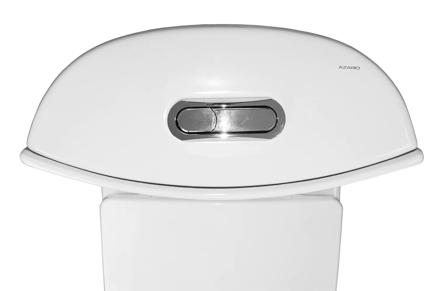 Унитаз моноблок Azario Luna 770x390x710 напольный, горизонтальный слив, сиденье дюропласт микролифт (AZ-1037) — фото №15