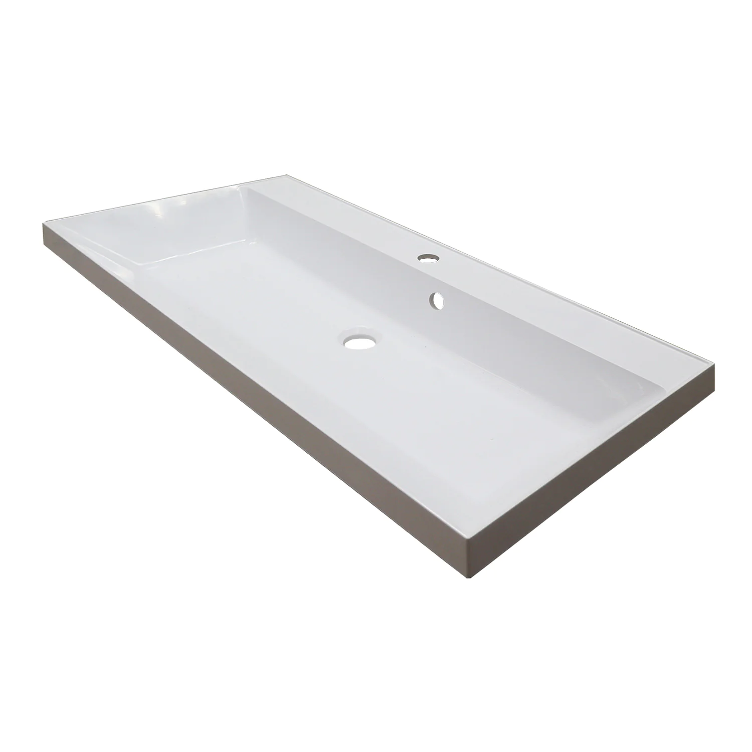 Комплект Тумба Azario Viola 100/2 подвесная ФИСТАШКОВЫЙ с раковиной Астория 100 (CS00097148) — фото №7