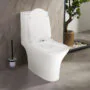 Унитаз-компакт Azario FRENTO 340×650х770 безободковый, в комплекте с бачком и сиденьем микролифт (AZ-2311) — фото №14