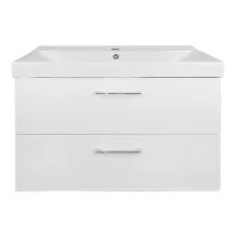 Комплект Тумба Ника 80 815х470х570 подвесная, с раковиной Tempo 80 (CS00091369)