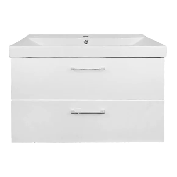 Комплект Тумба Ника 80 815х470х570 подвесная, с раковиной Tempo 80 (CS00091369)