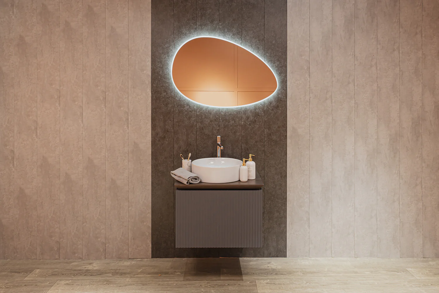 Зеркало AZARIO OMEGA 600х920 с подсветкой, бесконтактный сенсор с функцией диммера (LED-00002934) — фото №16