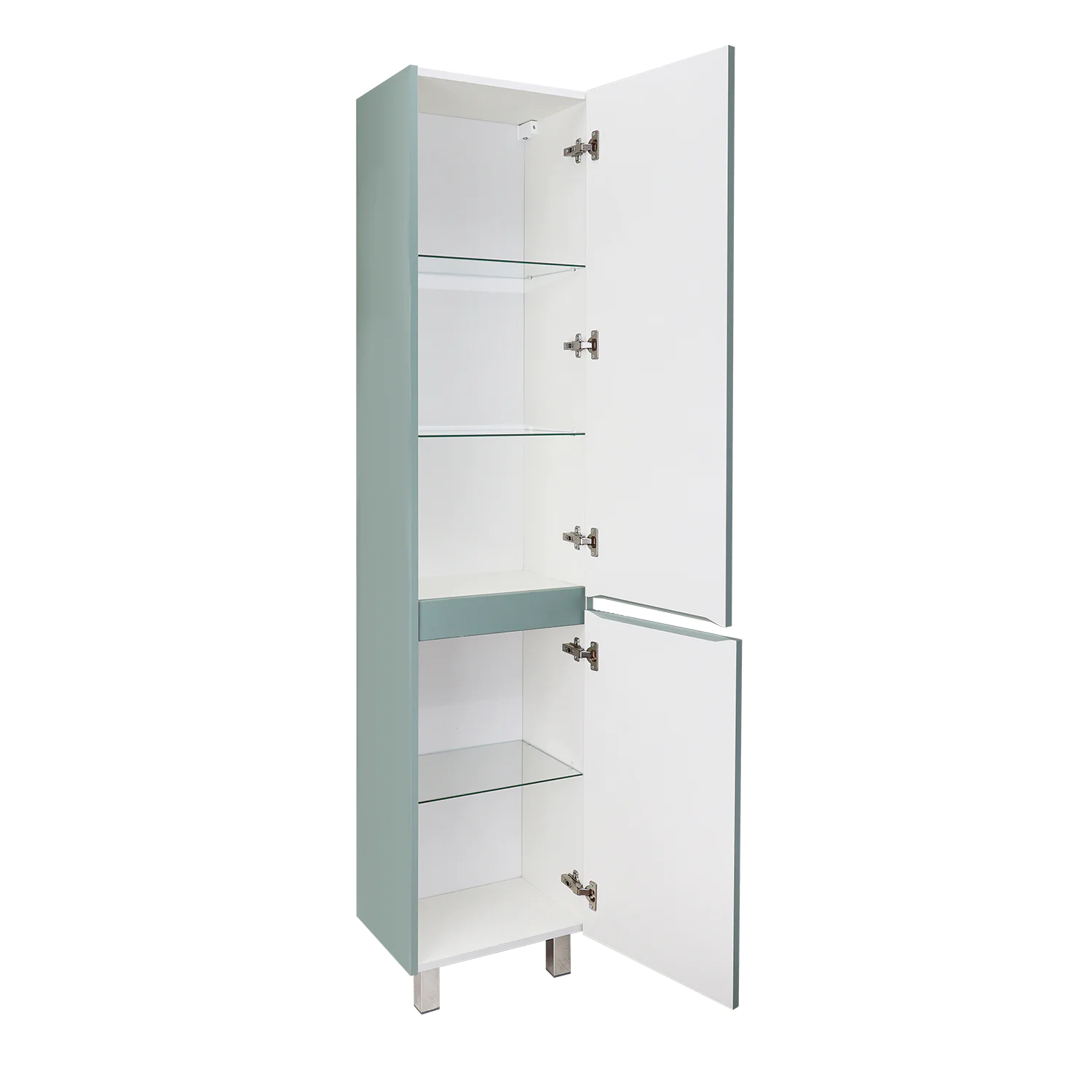 Пенал Azario Viola 40 400х320х1900 напольный, фисташковый (CS00096745) — фото №2