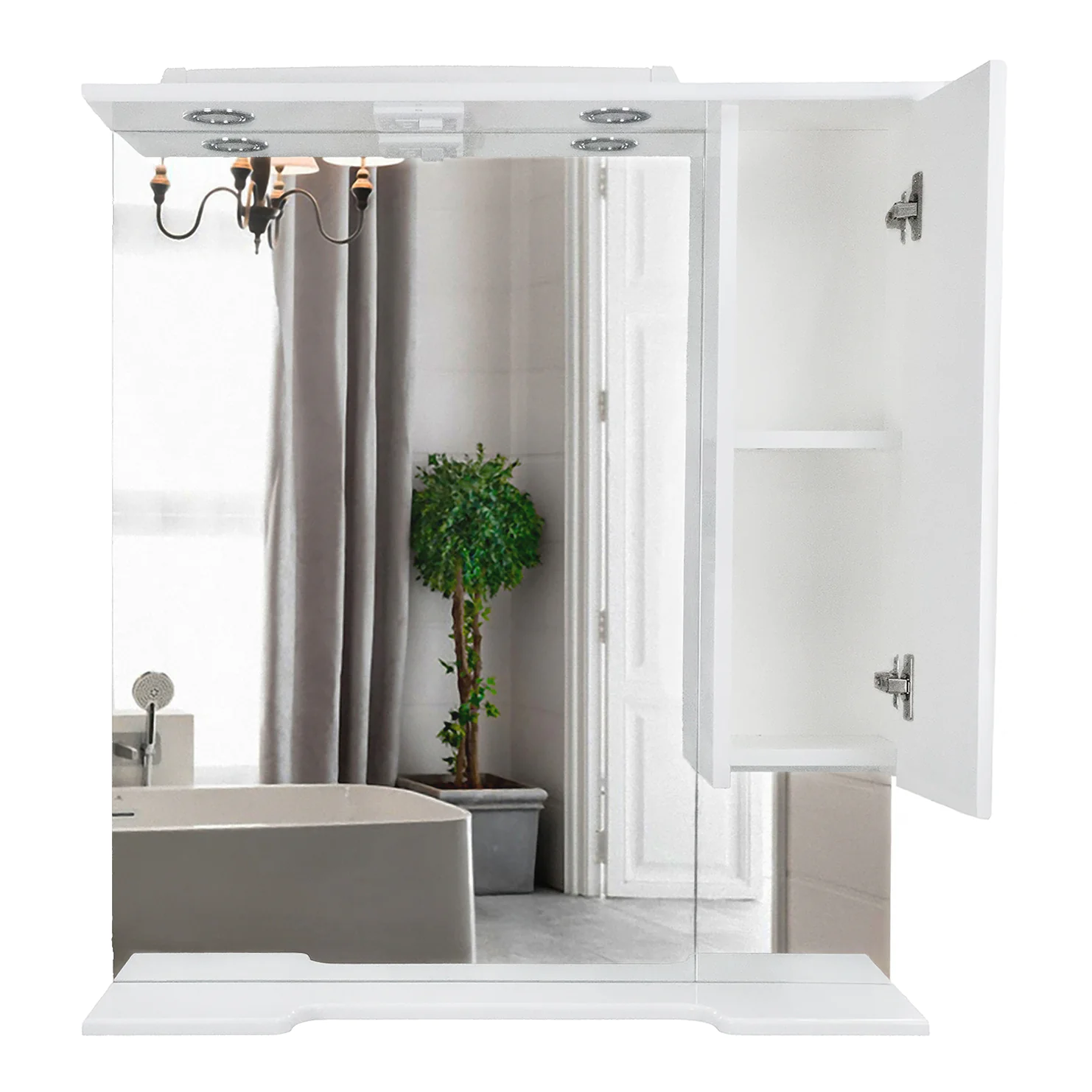 Зеркало-шкаф Эстима 80 правое (CS00094633) — фото №2