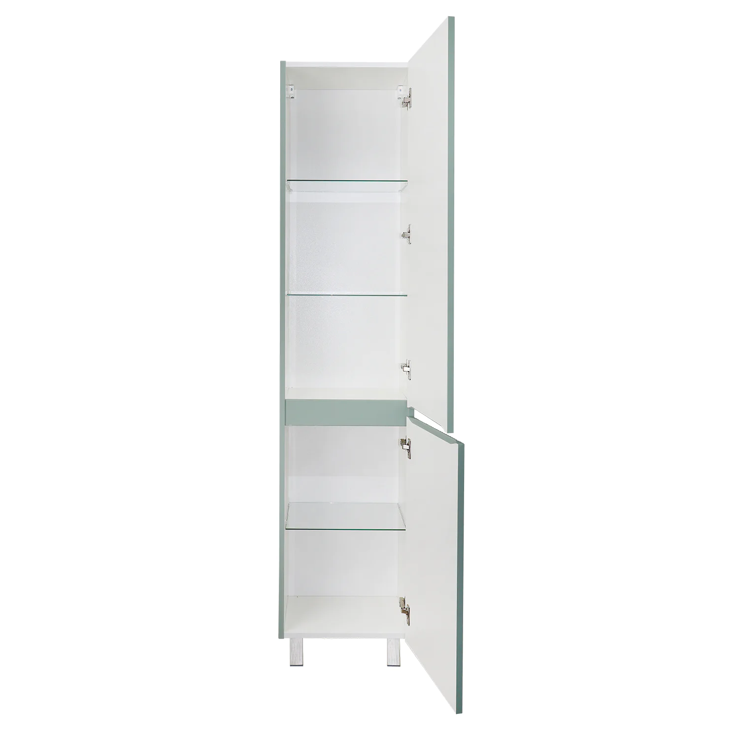 Пенал Azario Viola 40 400х320х1900 напольный, фисташковый (CS00096745) — фото №4