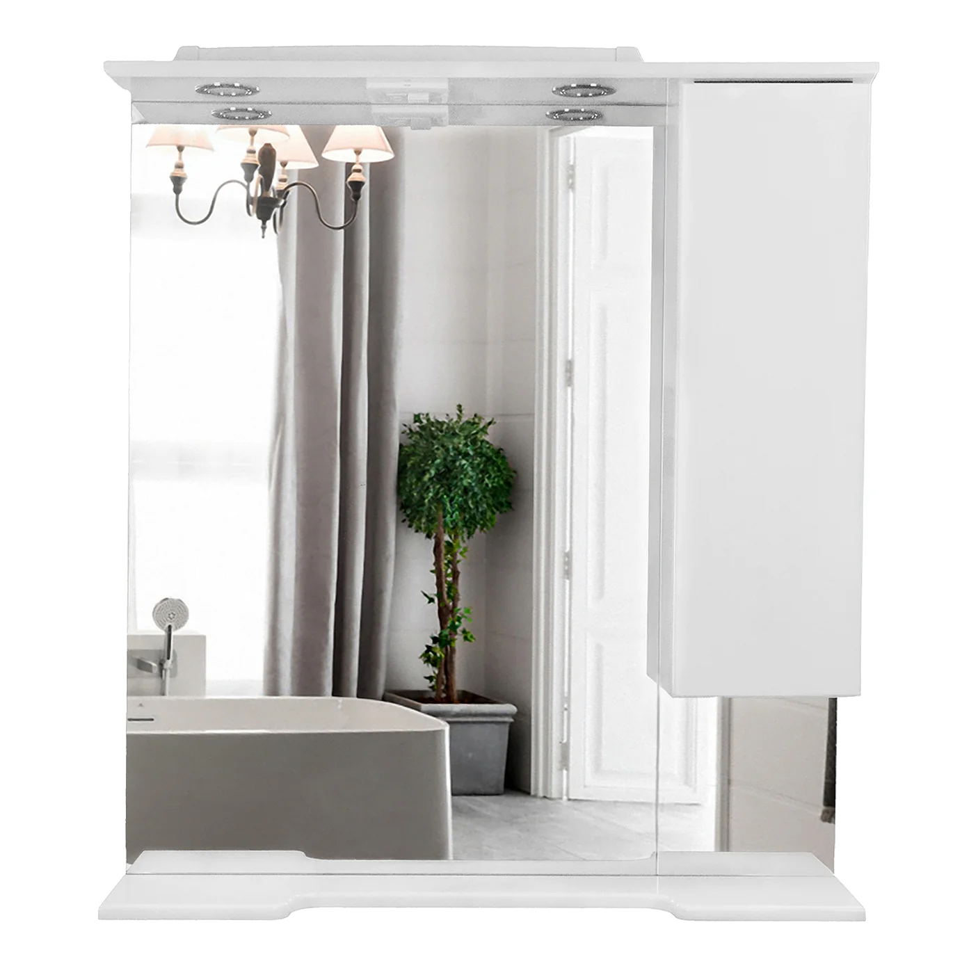 Зеркало-шкаф Эстима 80 правое (CS00094633) — фото №1