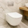 Унитаз подвесной Azario FOTE 340х480х350 безободковый, слив «Скрытое Торнадо», с быстросъемным сиденьем микролифт (AZ-116-UQ3) — фото №15