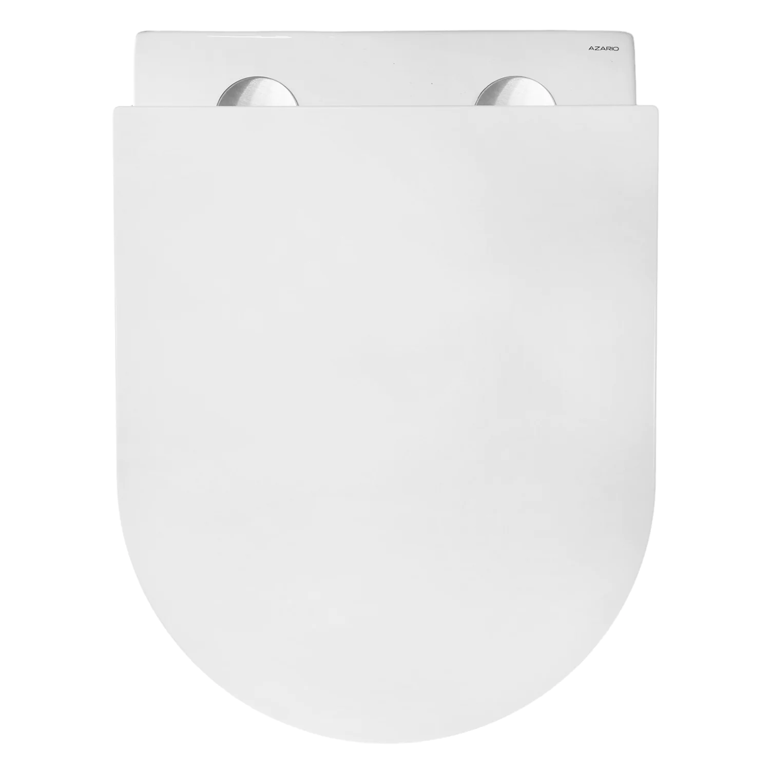 Унитаз подвесной Azario Grado 365х495х365 безободковый, с функцией биде, с быстросъемным сиденьем микролифт (AZ-046E-NR) — фото №12