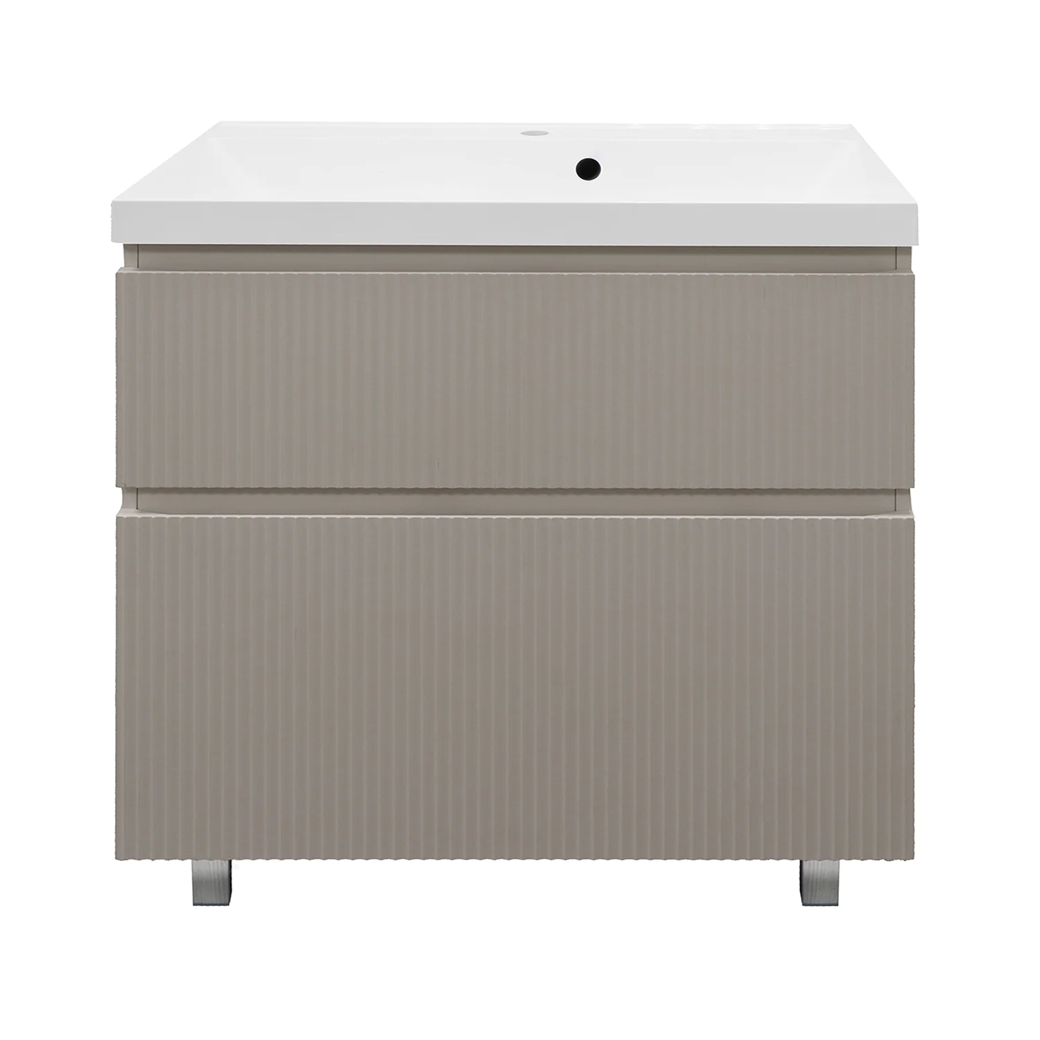 Комплект Azario Тумба Viola 100/2Н 1000х450х850 напольная, с раковиной Астория 100, бежевый (CS00097147) — фото №3