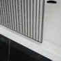 Душевая перегородка Azario Walk-in 1200х1950 рифленое стекло 8 мм, профиль графит матовый (AZ-251-120-MGR-CRF) — фото №6