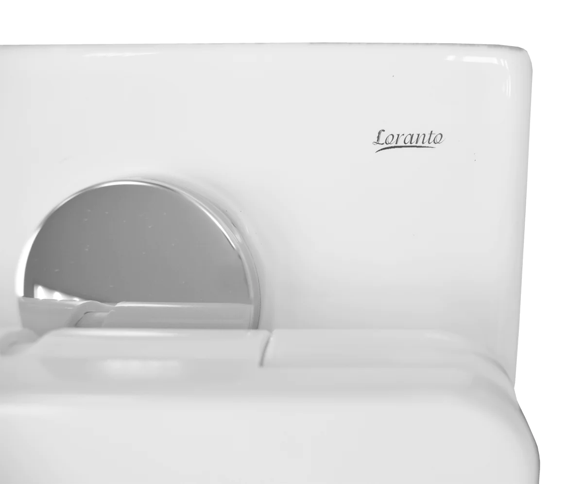 Унитаз подвесной Loranto TALAS 360х520х290 безoбодковый в комплекте с быстросъемным сиденьем микролифт, дюропласт (87268) — фото №13