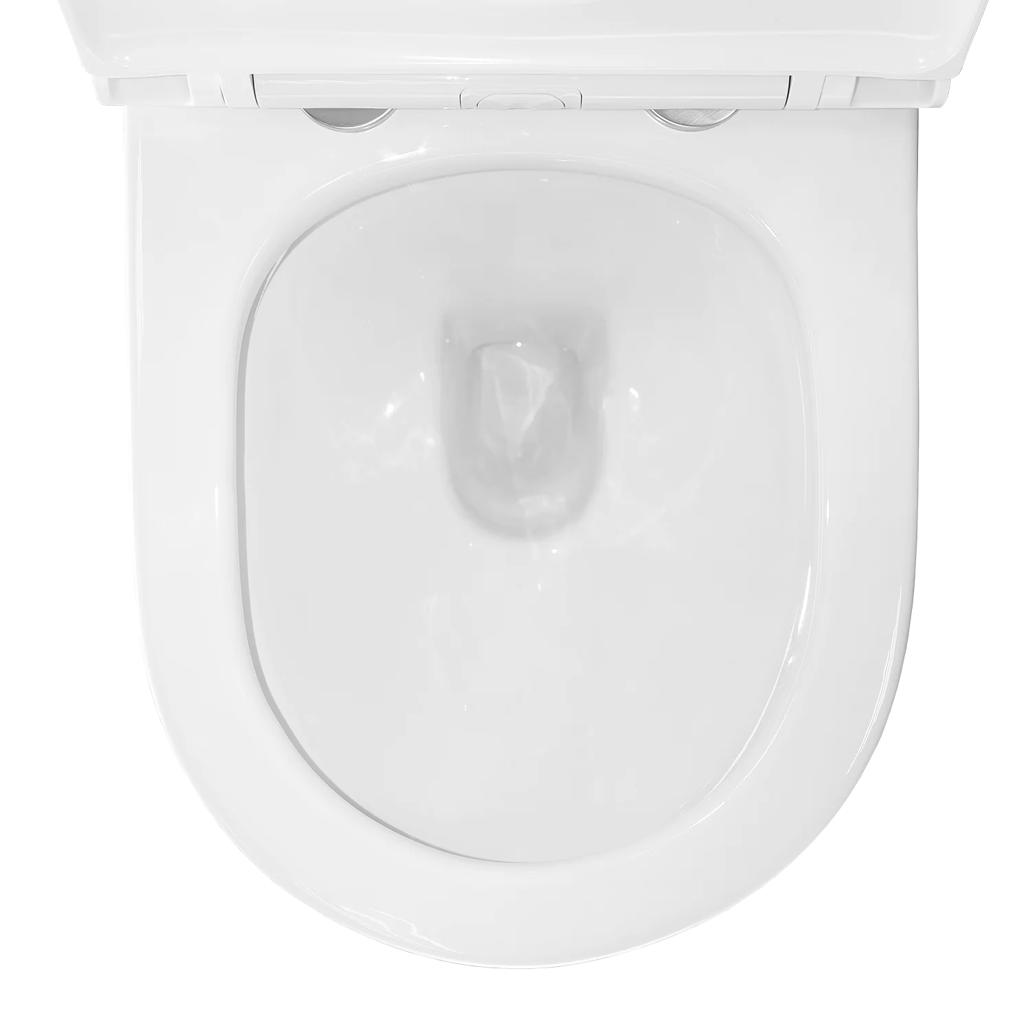 Сет: Инсталляция для подвесного унитаза AZARIO FORTE + подвесной унитаз Azario UNO ТОРНАДО безободковый, слив «Скрытое Торнадо» + Кнопка смыва AZARIO FORTE, хром глянцевый (AZ-100-100F+AZ-2380+AZ-100-020F) — фото №15