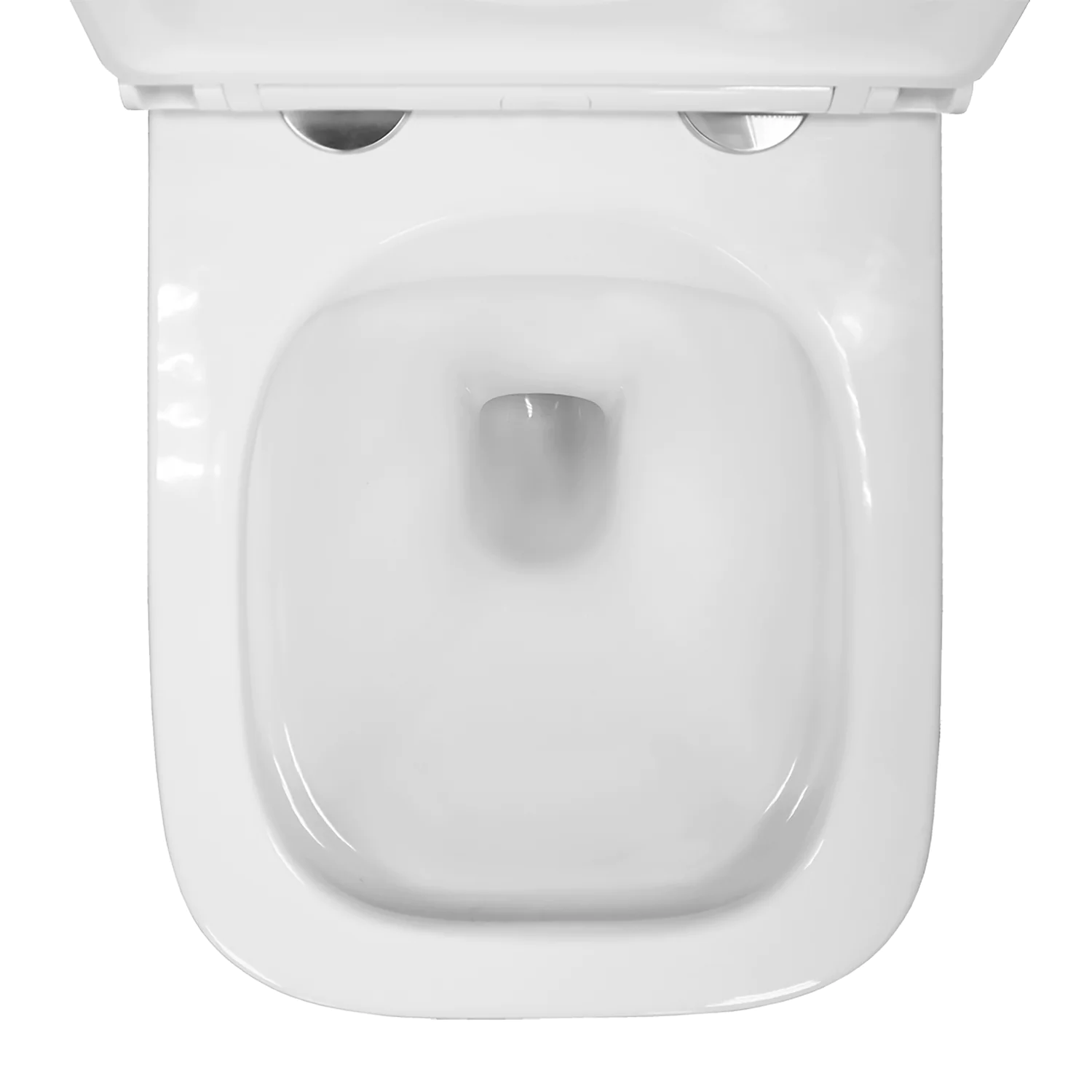 Унитаз подвесной Azario PRO 340х490х350 безободковый, в комплекте с быстросъемным сидением микролифт (PRO-002) — фото №9