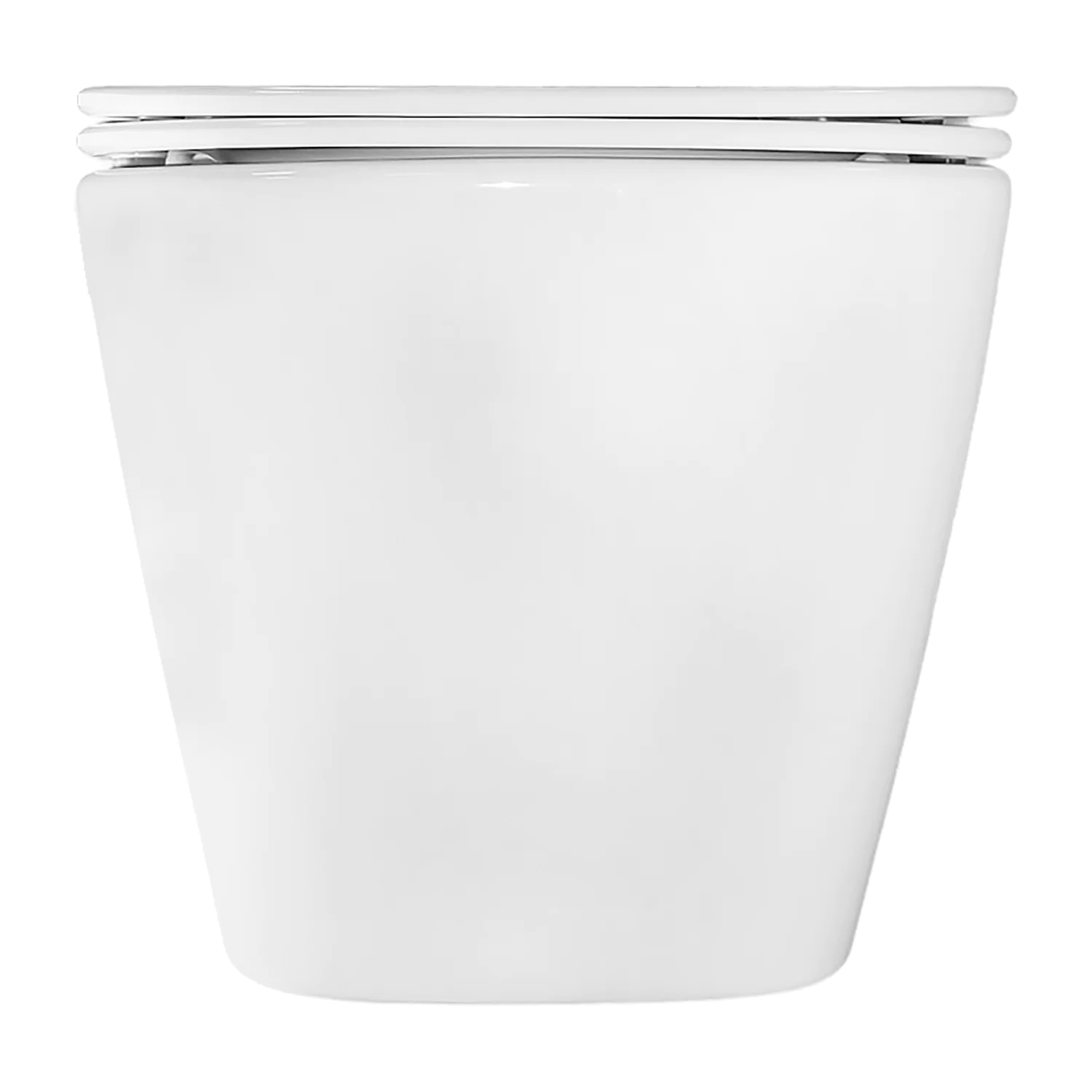 Унитаз подвесной Azario ESCONDA 345х490х350 безободковый, смыв «Скрытое Торнадо», с быстросъемным сиденьем микролифт (AZ-2805E) — фото №11