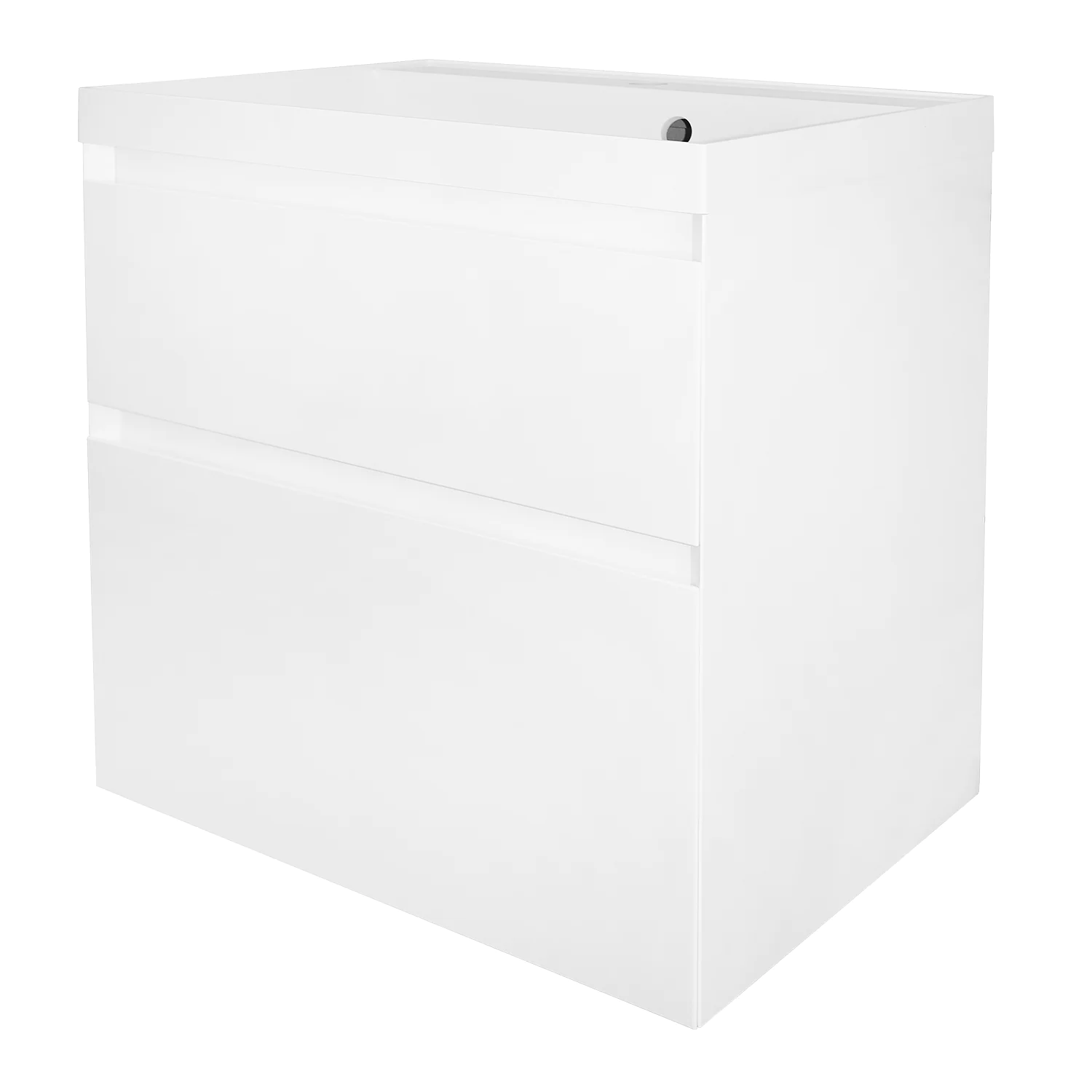 Комплект тумба Azario Velluto 60 600х450х660 подвесная, с раковиной Астория 60, белый матовый (CS00097535) — фото №1