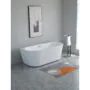 Ванна акриловая AZARIO VERANO 1700х750х580 пристенная в комплекте с сифоном и металлической рамой (AZ-6607C) — фото №4