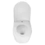 Унитаз подвесной Azario SERENATA 360х485х35 безободковый, система смыва «Скрытое Торнадо», с быстросъемным сиденьем «Микролифт» (AZ-5101T-WHT) — фото №4