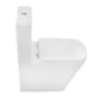 Унитаз-компакт Azario Terra 620х360х810 безободковый, система смыва «Скрытое Торнадо», в комплекте с быстросъемным сиденьем «Микролифт» (AZ-1373AT) — фото №5