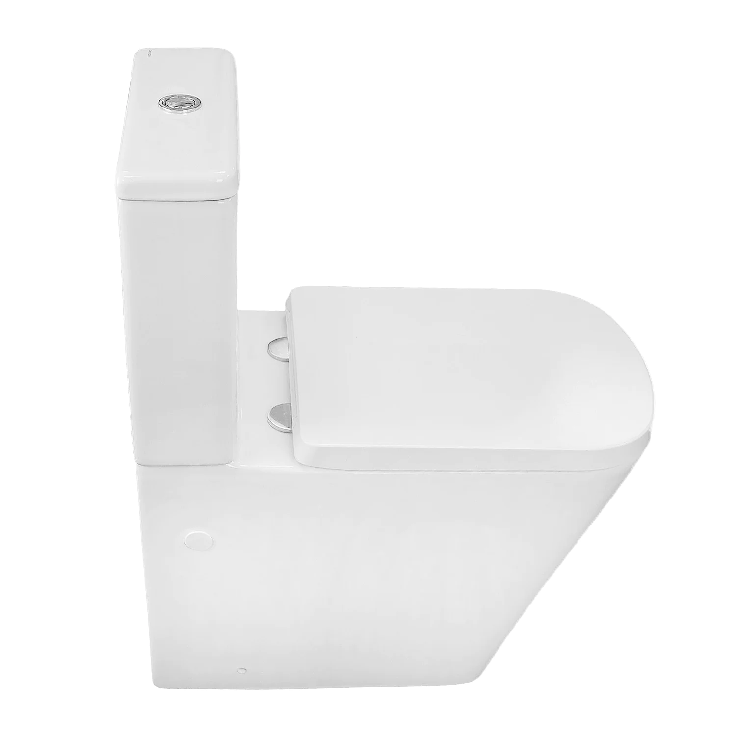 Унитаз-компакт Azario Terra 620х360х810 безободковый, система смыва «Скрытое Торнадо», в комплекте с быстросъемным сиденьем «Микролифт» (AZ-1373AT) — фото №5