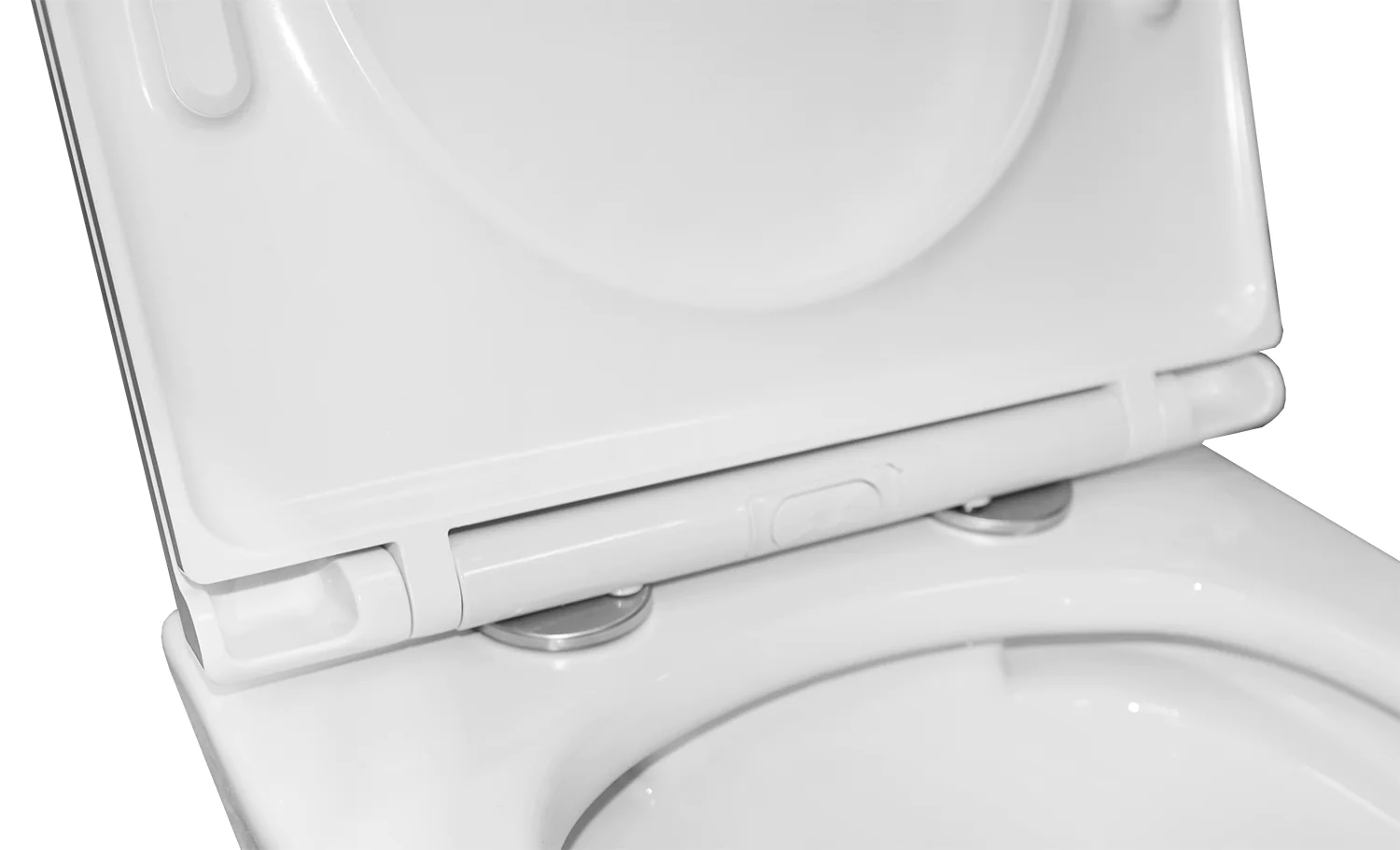 Сет: Инсталляция для подвесного унитаза AZARIO FORTE + подвесной унитаз Azario UNO ТОРНАДО безободковый, слив «Скрытое Торнадо» + Кнопка смыва AZARIO FORTE, хром глянцевый (AZ-100-100F+AZ-2380+AZ-100-020F) — фото №13