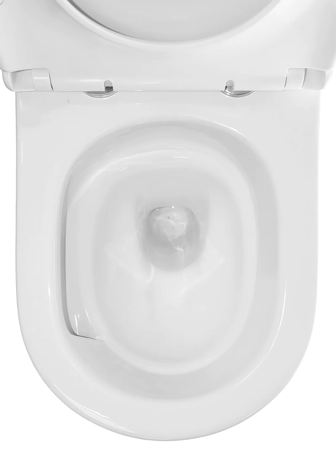 Унитаз подвесной Azario LANDER 345х490х350 безободковый, смыв «Скрытое Торнадо», с быстросъемным сиденьем «Микролифт» (AZ-2802E) — фото №8