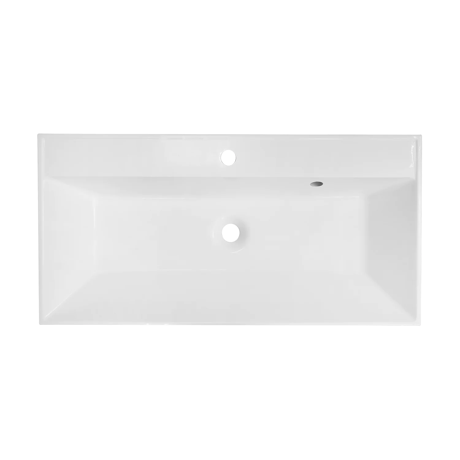 Комплект Тумба Azario VITA 90 900х450х550 подвесная, с раковиной CLASSIK 90, серый матовый (CS00104258) — фото №6