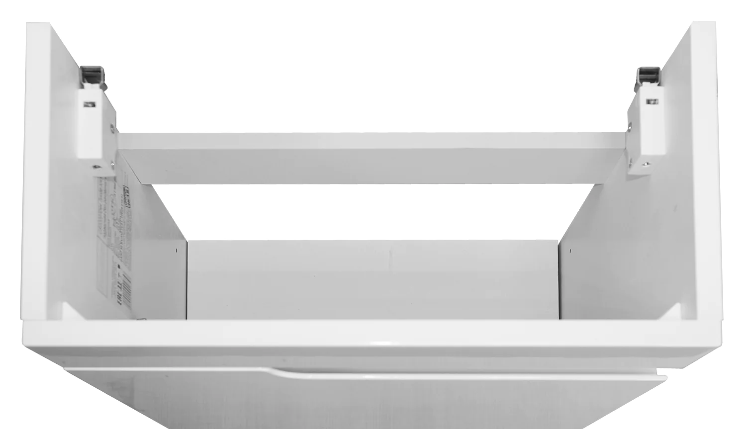 Комплект Тумба Azario KANTRI 45 450х250х775 подвесная, с раковиной Фостер 45, левая, белый глянец (CS00097244) — фото №5