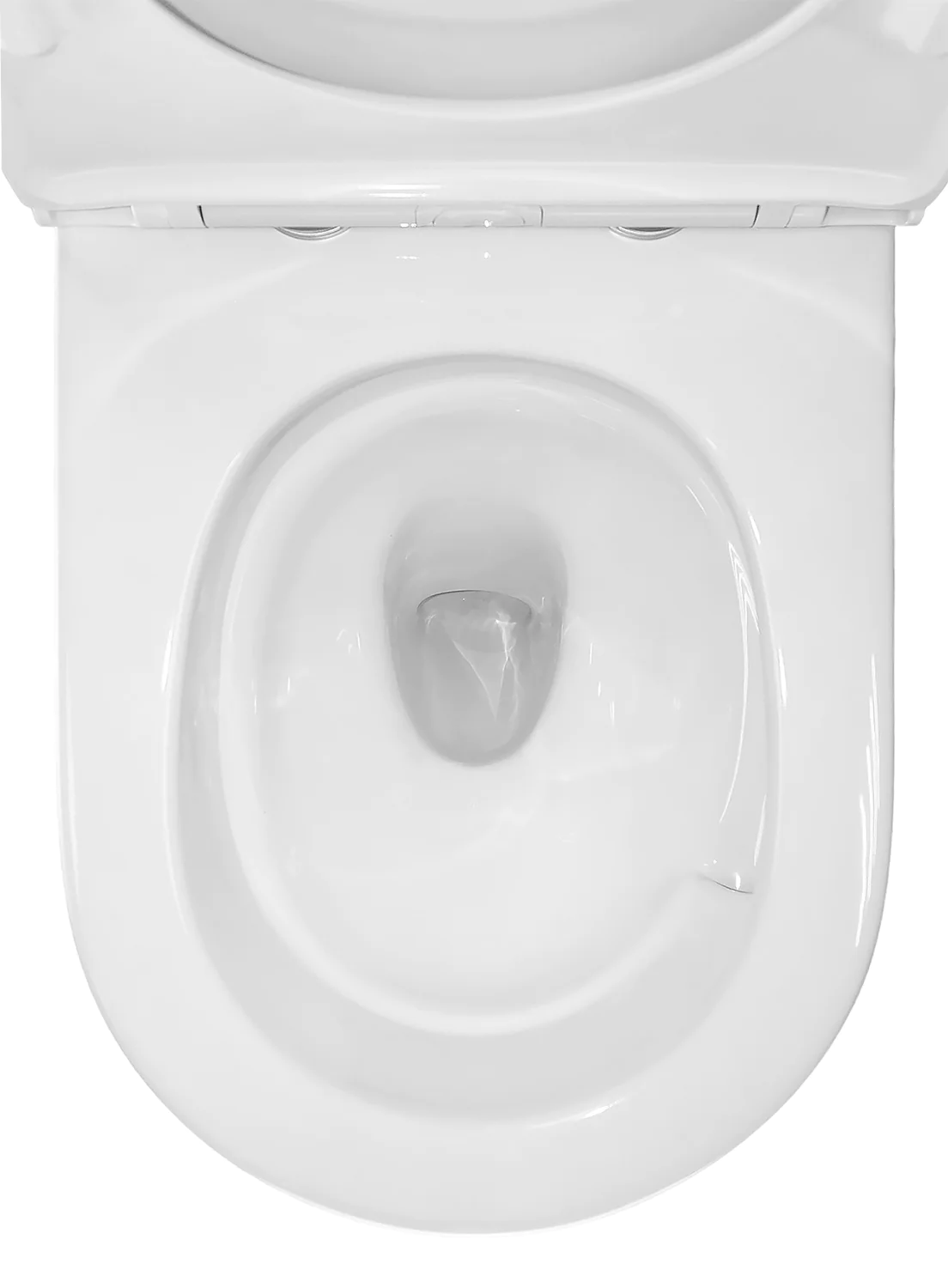 Унитаз-компакт Azario MIZEN 360х660х800 напольный, безободковый, смыв «Скрытое Торнадо», с быстросъемным сиденьем «Микролифт» (AZ-8300) — фото №8