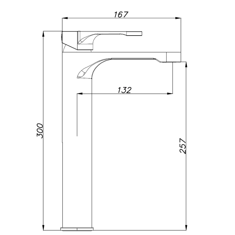 Набор смесителей 3 в 1 для ванны Azario VIANO, хром (AZ-15830501+AZ-15834551+AZ-15782010) — фото №7