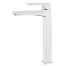 Смеситель для раковины-чаши Azario Conda высокий, керамический картридж, хром (AZ-K9011)