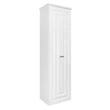 Пенал подвесной Azario LAURA 400х330х1350 правосторонний, белый глянцевый, фурнитура хром (CS00096956)