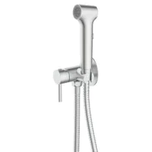 Гигиенический душ Azario Nyons со смесителем, скрытый монтаж, шланг 150 см, сатин (AZ-KFX02BN)