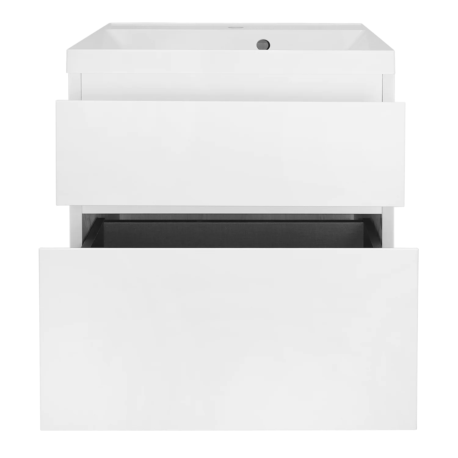 Комплект тумба Azario Velluto 60 600х450х660 подвесная, с раковиной Астория 60, белый матовый (CS00097535) — фото №3