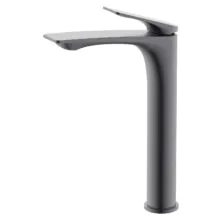 Cмеситель для раковины-чаши Azario Lursy высокий, керамический картридж, графит (AZ-K9049GR)