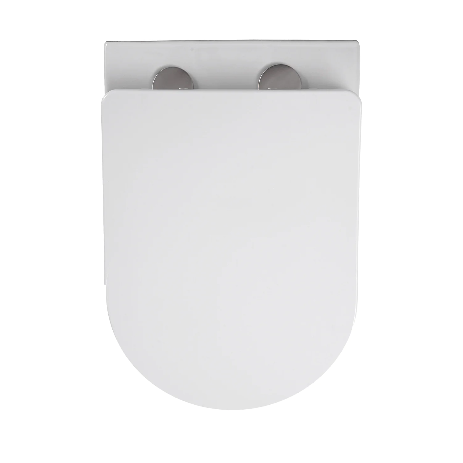 Унитаз подвесной Azario LISTA 490х365х340 безободковый, система смыва «Скрытое Торнадо», с быстросъемным сиденьем «Микролифт» (AZ-1177T) — фото №10