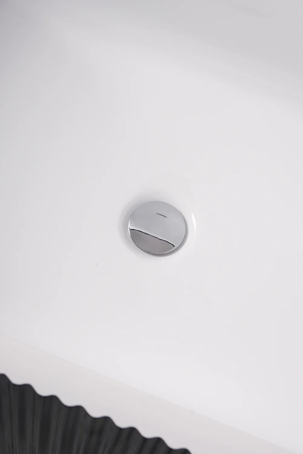 Ванна акриловая Azario LAGO BLANCO BLACK 1700х750х580 пристенная, правосторонняя, в комплекте с сифоном и металлической рамой, белый глянец/черный матовый (AZ-6724-1CRB 17075) — фото №10