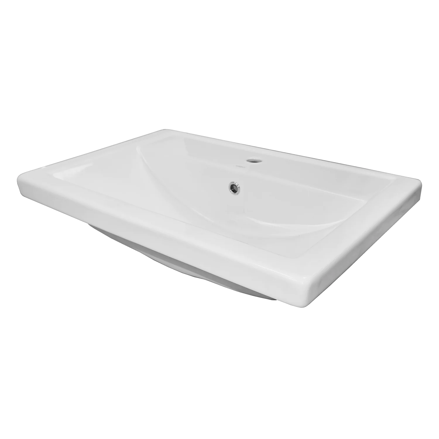 Комплект Тумба Azario KANTRI 70/2Н 700х455х865 напольная, с раковиной Фостер 70, белый глянцевый (CS00097252) — фото №8